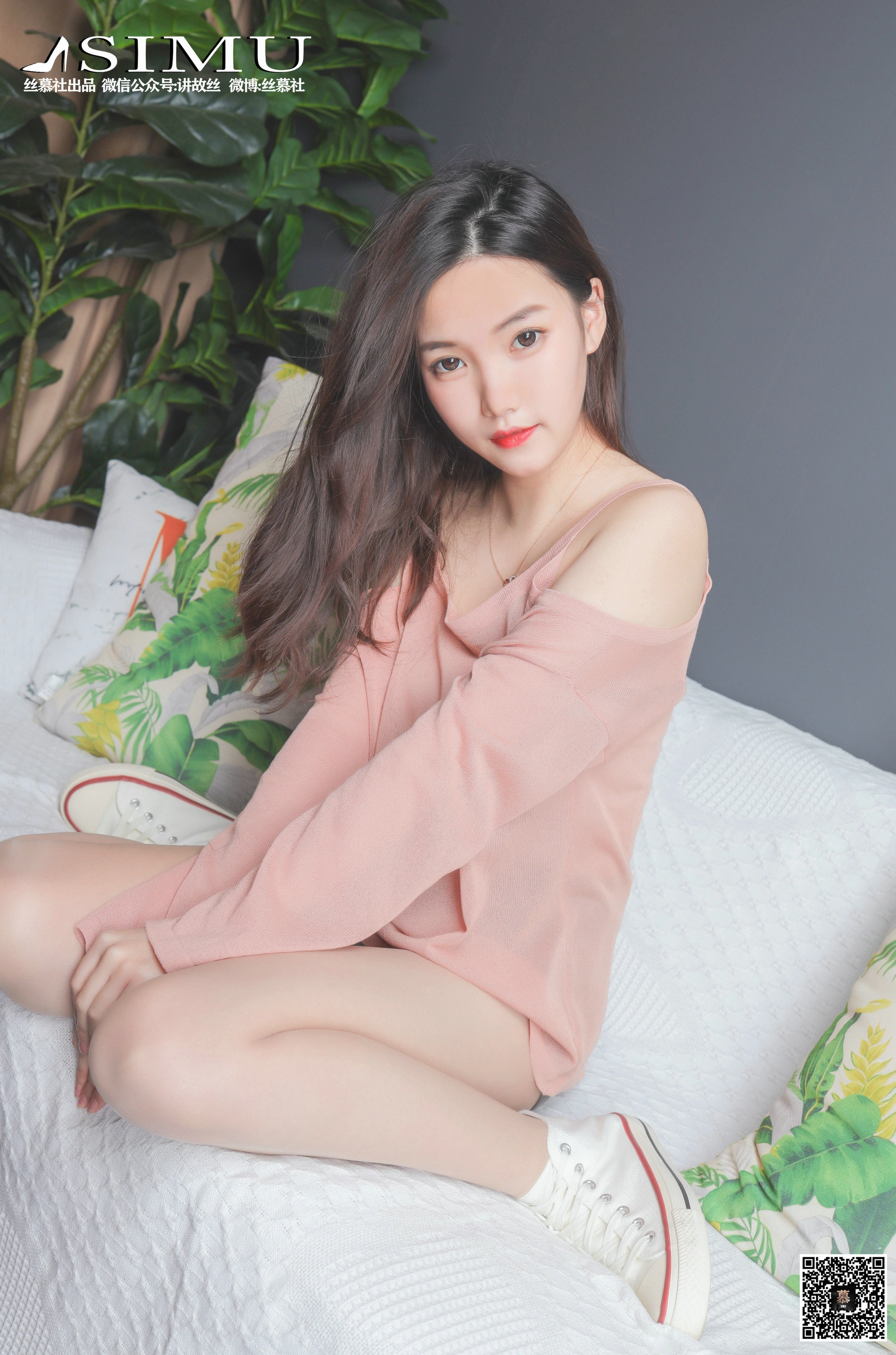 丝慕写真 - SM206 天天一元 文欣 - 玉足萝莉 1